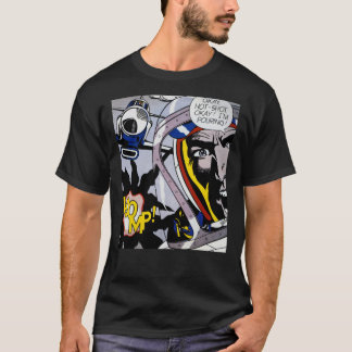 T-shirt Roy Lichtenstein Ok Hot Shot, D'Accord !  T classi