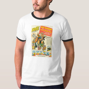 T-Shirt ROY ROGERS 1952 Trading Cards Adverteren