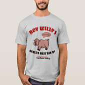 T-shirt Roy Willy’s (Worlds Best BBQ0 (Devant)