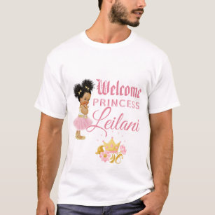 T-shirt Royal African Princess Pink Gold 