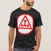 T-shirt Royal Arch Masons Seal York Rite Chapitre (Devant)