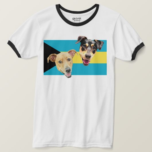 T-shirt Royal Bahamian Potcakes shirt 2 (Design devant)