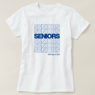 T-shirt Royal Blue Seniors Seniors Seniors Seniors