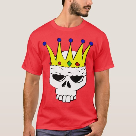 T-shirt royal de crâne (Devant)
