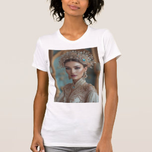T-shirt Royal Elegance - Beauté intemporelle en or