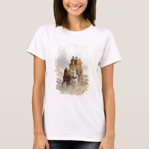 T-shirt Royal Mail Coach on the Road, 1841 (oil on pan
