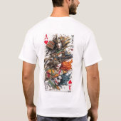 T-shirt Royal Rebellion – Samurai Card Warriors Art Print  (Dos)