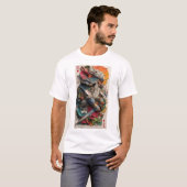 T-shirt Royal Rebellion – Samurai Card Warriors Art Print  (Devant entier)