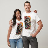 T-shirt Royal Rebellion – Samurai Card Warriors Art Print  (Unisexe)