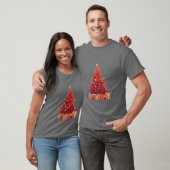 T-shirt Royal Red Festive Glow: Premium Christmas Tree (Unisexe)