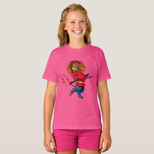 T-shirt Royal Roar : British Lion Retro Funny (Devant entier)