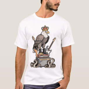T-shirt Royal Rock Eagle - Desert King Graphic Tee