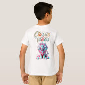 T-shirt Royal Rococo Punk Marshmallow Lion (Dos entier)