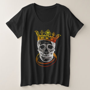 T-Shirt Royal Skull Crown – Art gothique