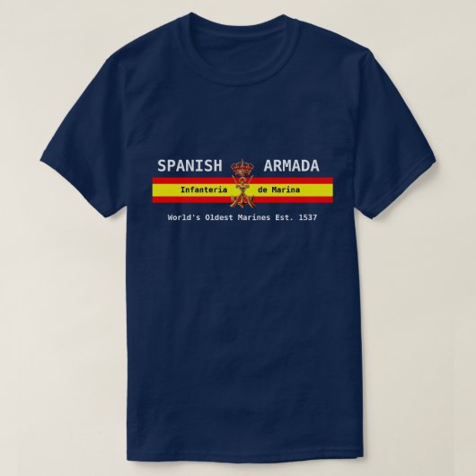 T-shirt Royal Spanish Marines (Design devant)