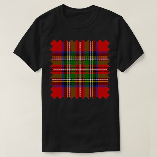 T-shirt Royal Stewart Tartan (Design devant)