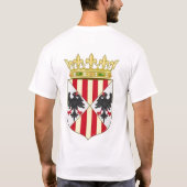 T-shirt Royaume de chemise de la Sicile (Dos)