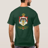 T-shirt Royaume de Jordanie ACO (arabe) (Dos)