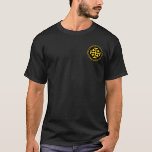 T-shirt Royaume de noir de Jérusalem et de chemise de