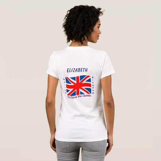 T-shirt Royaume-Uni (Dos entier)