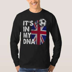 T-shirt Royaume-Uni Dans Mon Adn British Flag Team Uk