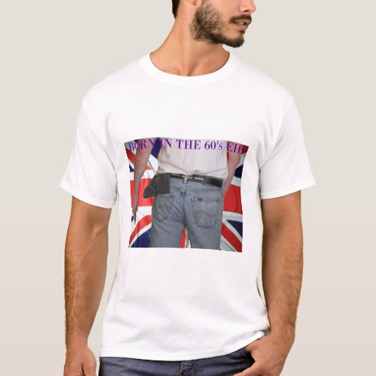 T-shirt Royaume-Uni prendre Springsteen's Born In The USA  (Devant)
