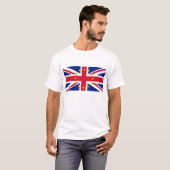 T-shirt Royaume-Uni - UE - Reste - Drapeau Union Jack euro (Devant entier)