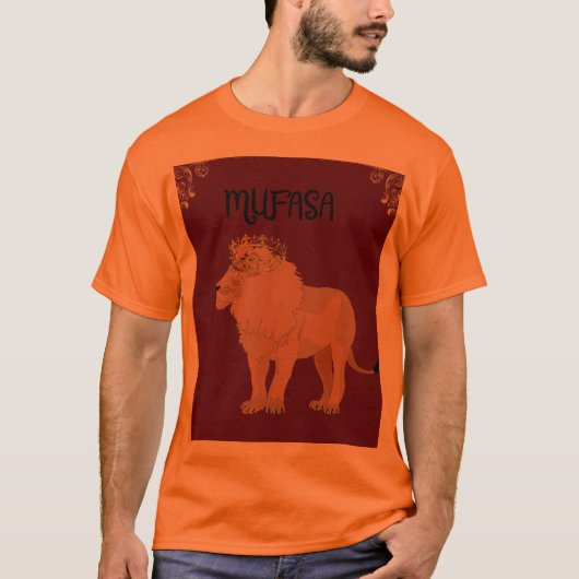 T-shirt royauté et force (Devant)