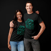 T-shirt RPG Crit AF | Imaginaire Turquoise PnP Tabletop Ga