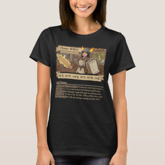 T-shirt RPG Family - Class Wife with STATS - style AS