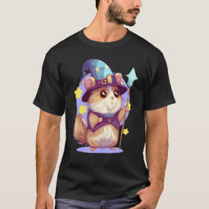 T-shirt RPG Geek de rôle de tablette de hamster de sorcier