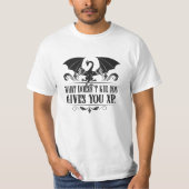T-shirt RPG Tabletop XP Dragon Master Cadeaux (Devant)