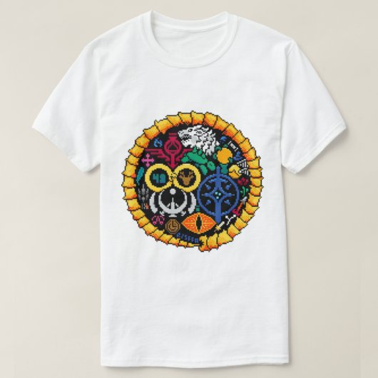 T-shirt RPlace - Reddit Place - The Unending Void (Remplac (Design devant)