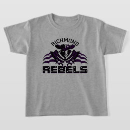 T-shirt RR 03 | Black Rebel Logo Enfants Gris