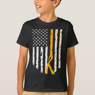 T-shirt Rsd Crps Sensibilisation American Flag Support Top