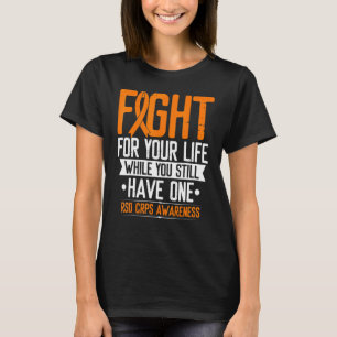 T-shirt RSD CRPS Sensibilisation Lutte pour la vie Guerrie