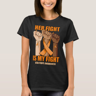 T-shirt RSD CRPS Sensibilisation Son combat est ma main de