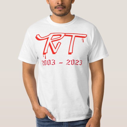 T-shirt -RT- 20 anos (Devant)