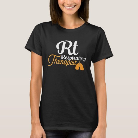 T-shirt RT Respiratory Therapist Favorite Therapist 2 (Devant)