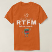 T-shirt RTFM Avant de demander  (Design devant)