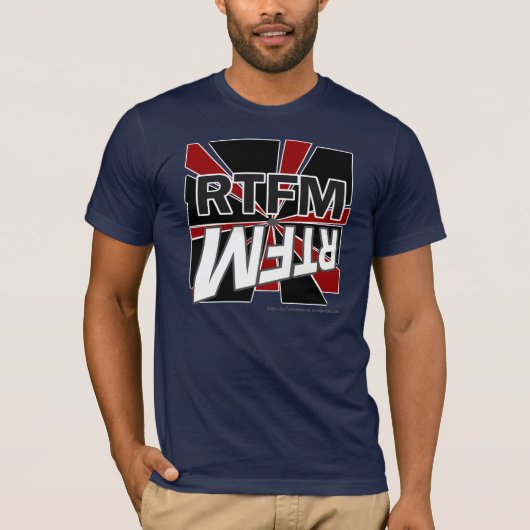 T-shirt RTFM superbe (Devant)