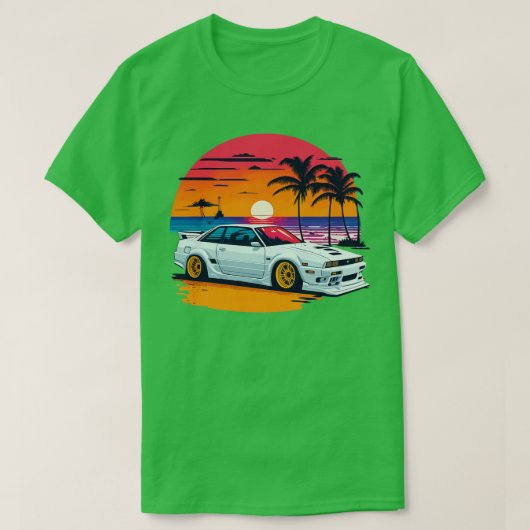 T-shirt RTM blanc nissan (Design devant)
