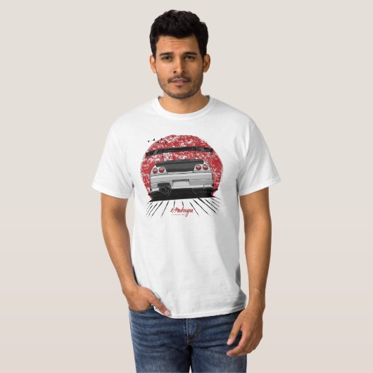 T-shirt RTM Skyline R33 (Devant entier)