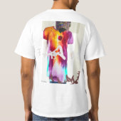 T-shirt RTR "Toffee Nose Punk White Tee" (Dos)