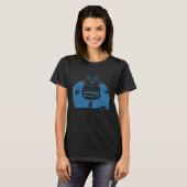 T-shirt Rub Here For Good Luck Fat Bouddha (Budai) (Devant entier)