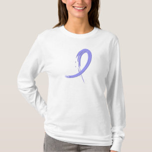 T-shirt Ruban A4 de bigorneau de cancer de l'estomac