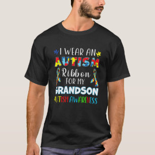 T-shirt Ruban à énigme de sensibilisation à l'autisme pour