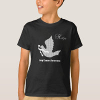 Ruban blanc Dove of Hope - Cancer du poumon