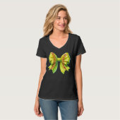 T-shirt Ruban de baseball (Devant entier)