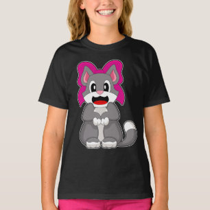 T-shirt Ruban de chat